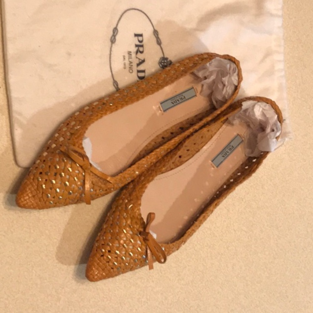 Prada vintage flats